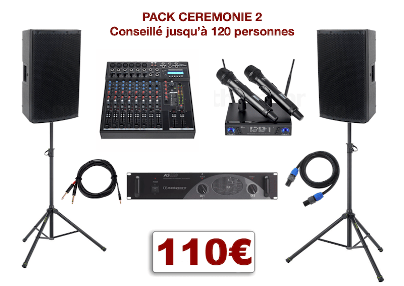 Permalink to:Pack cérémonie 2 pour mariage