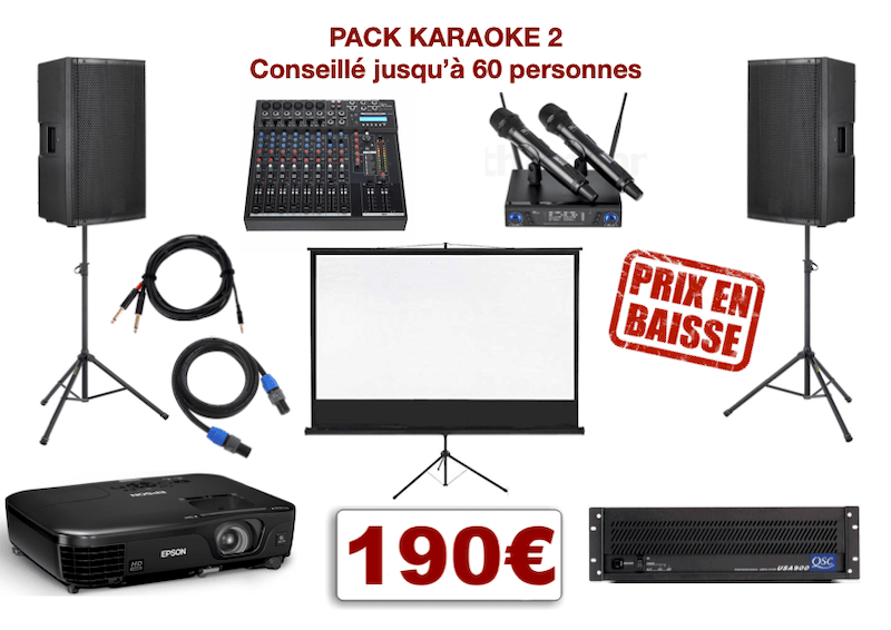 Permalink to:Location Karaoké avec vidéoprojecteur 60 personnes