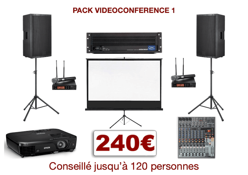 Permalink to:Pack vidéoconférence 1 pour séminaire, réunion d&rsquo;entreprise …
